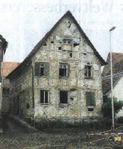 Levi Staus Museum und Geburtshaus vor der Sanierung